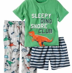 3 PIECE PAJAMA CARTERS SET